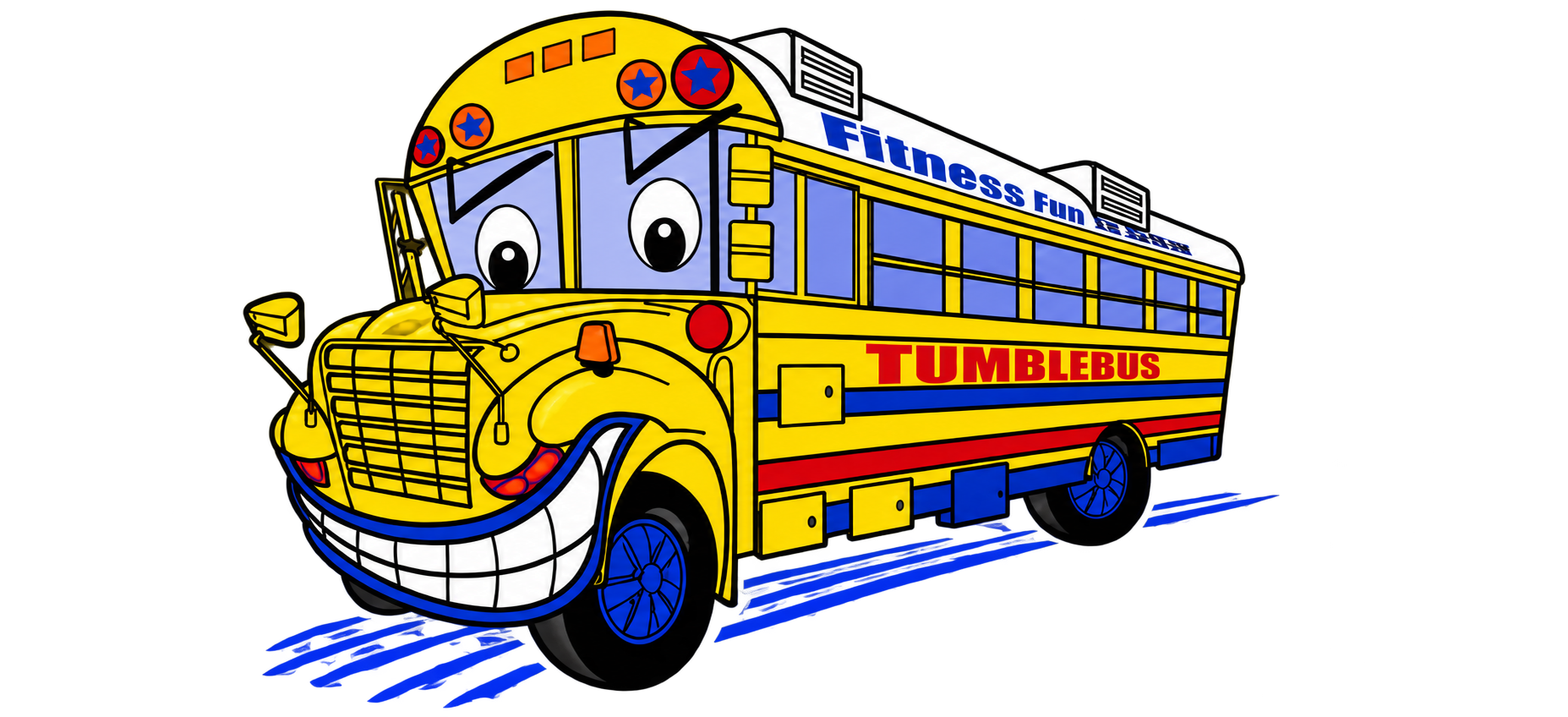 TumblebusNY smiling yellow bus